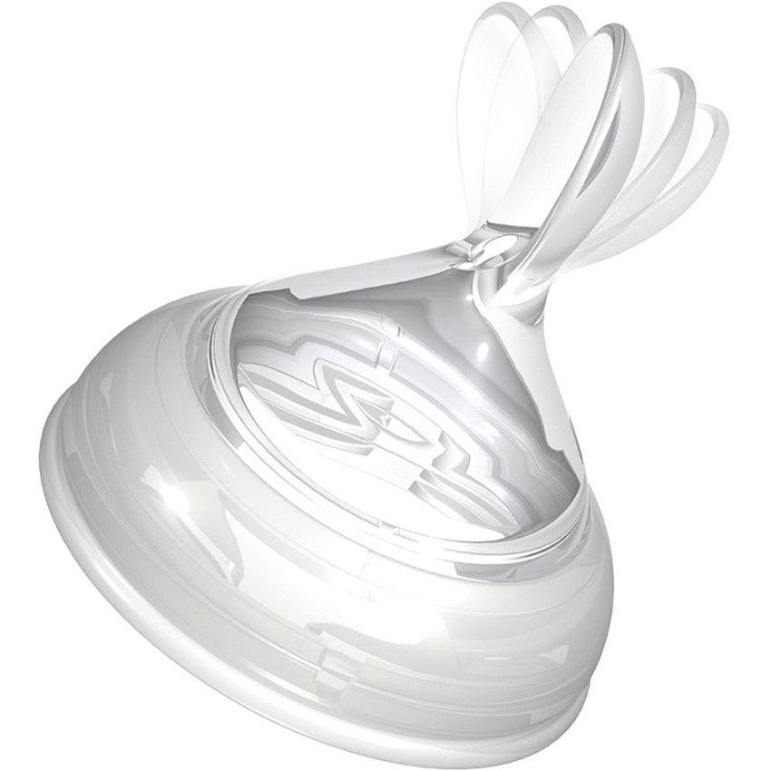 Cuillère souple silicone - Blanc