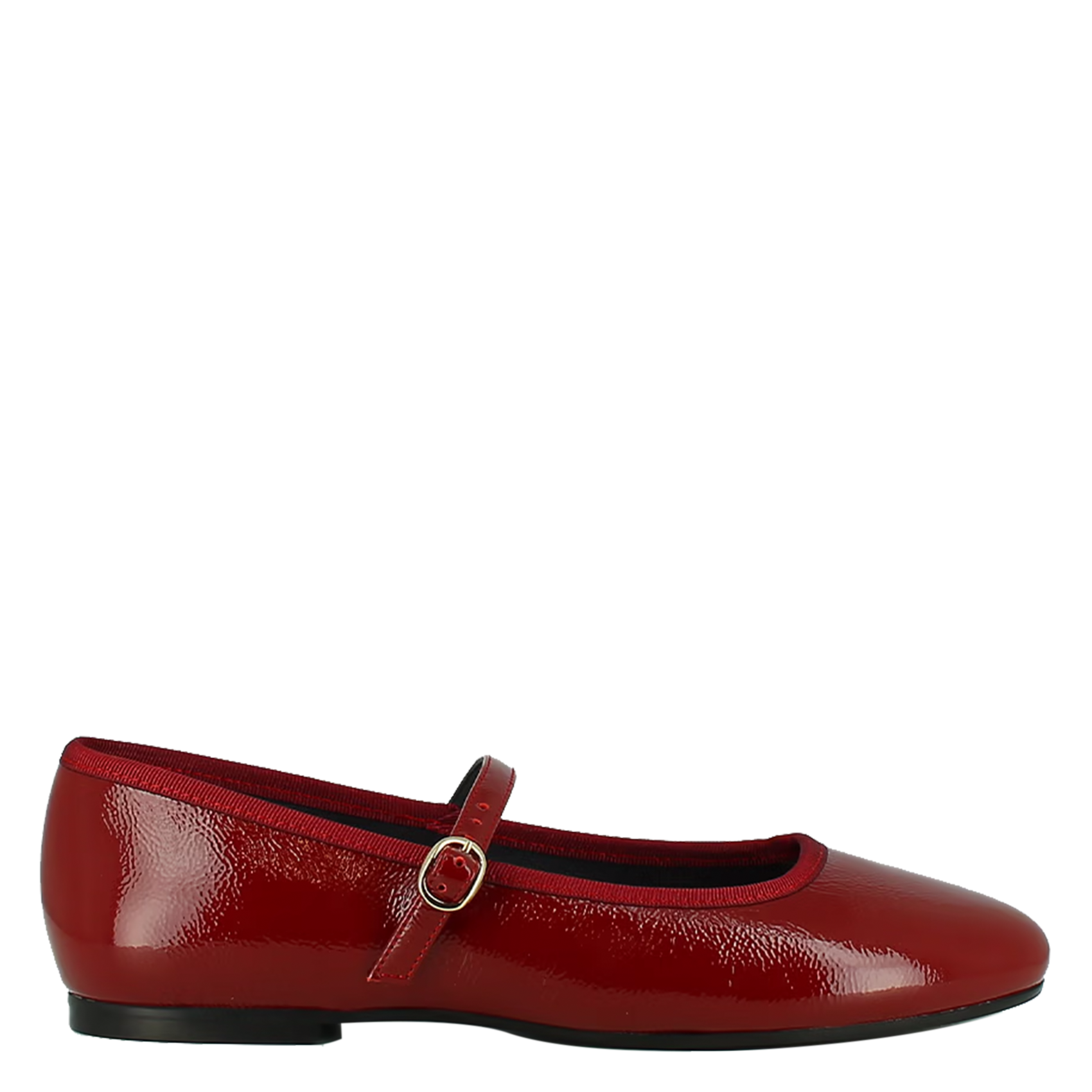 DOUCEUR - Ballerines en cuir | Rouge