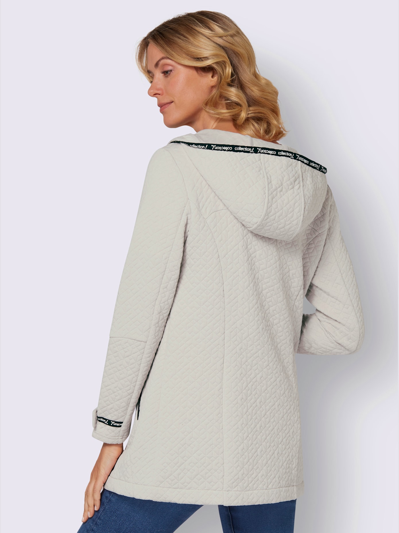 Veste en jersey longueur amovible