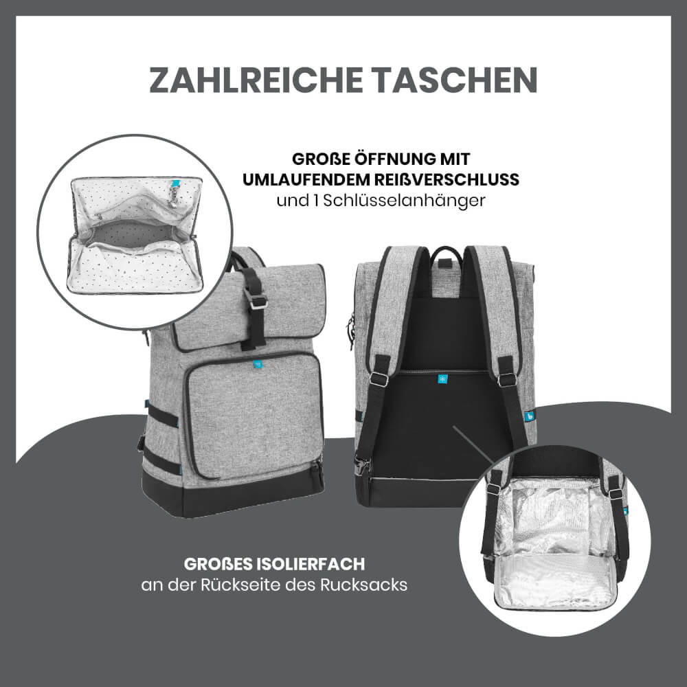 Wickelrucksack Le Sancy Smokey