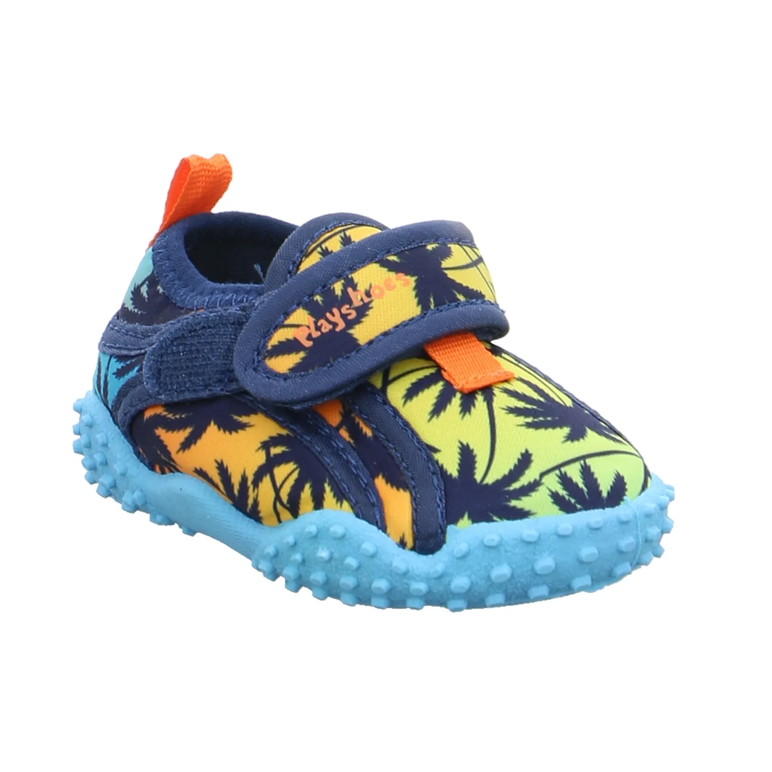 PLAYSHOES Kleinkinder-Sandale wasserfest Multicolor Textil  Badeschuh