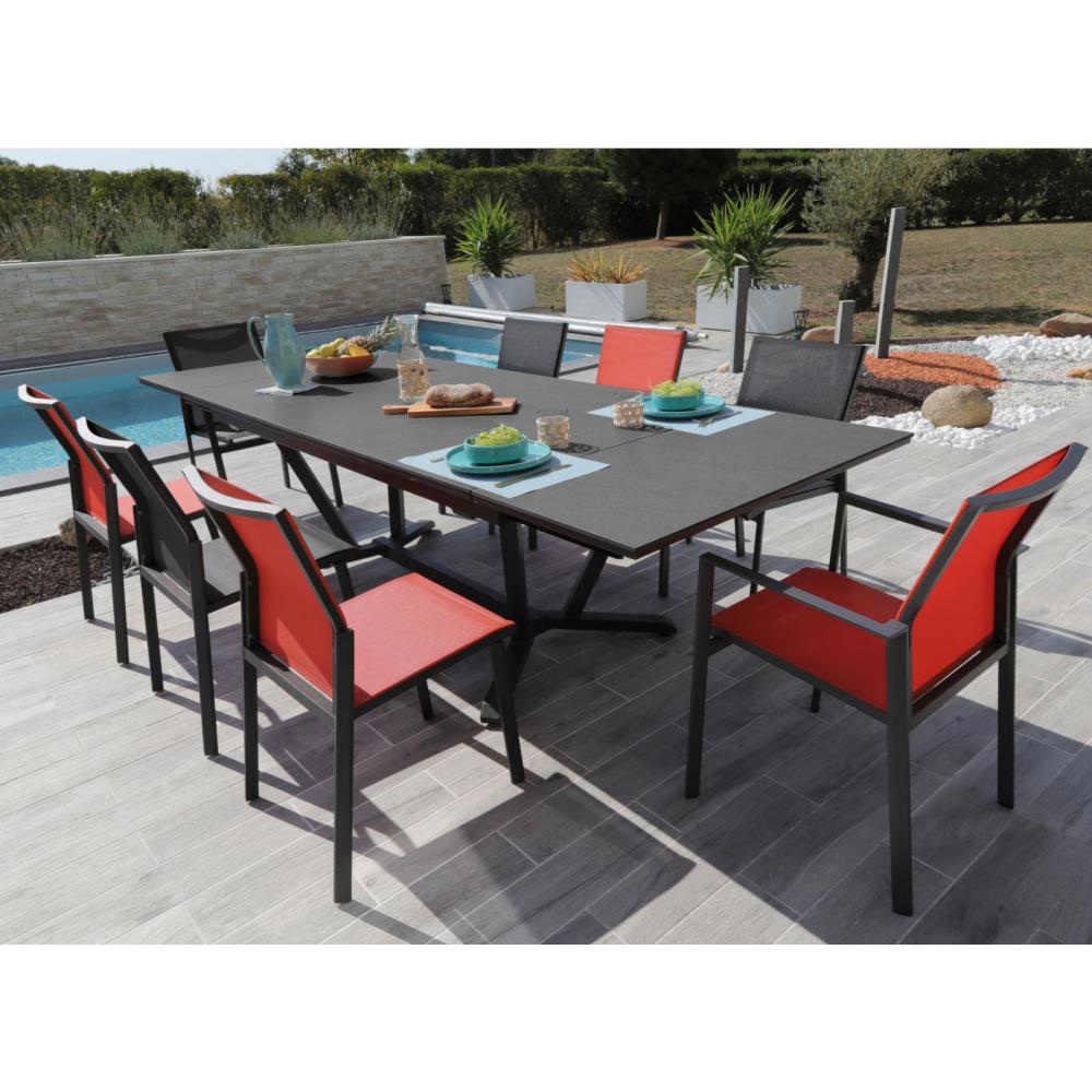 Fauteuil de jardin empilable delia