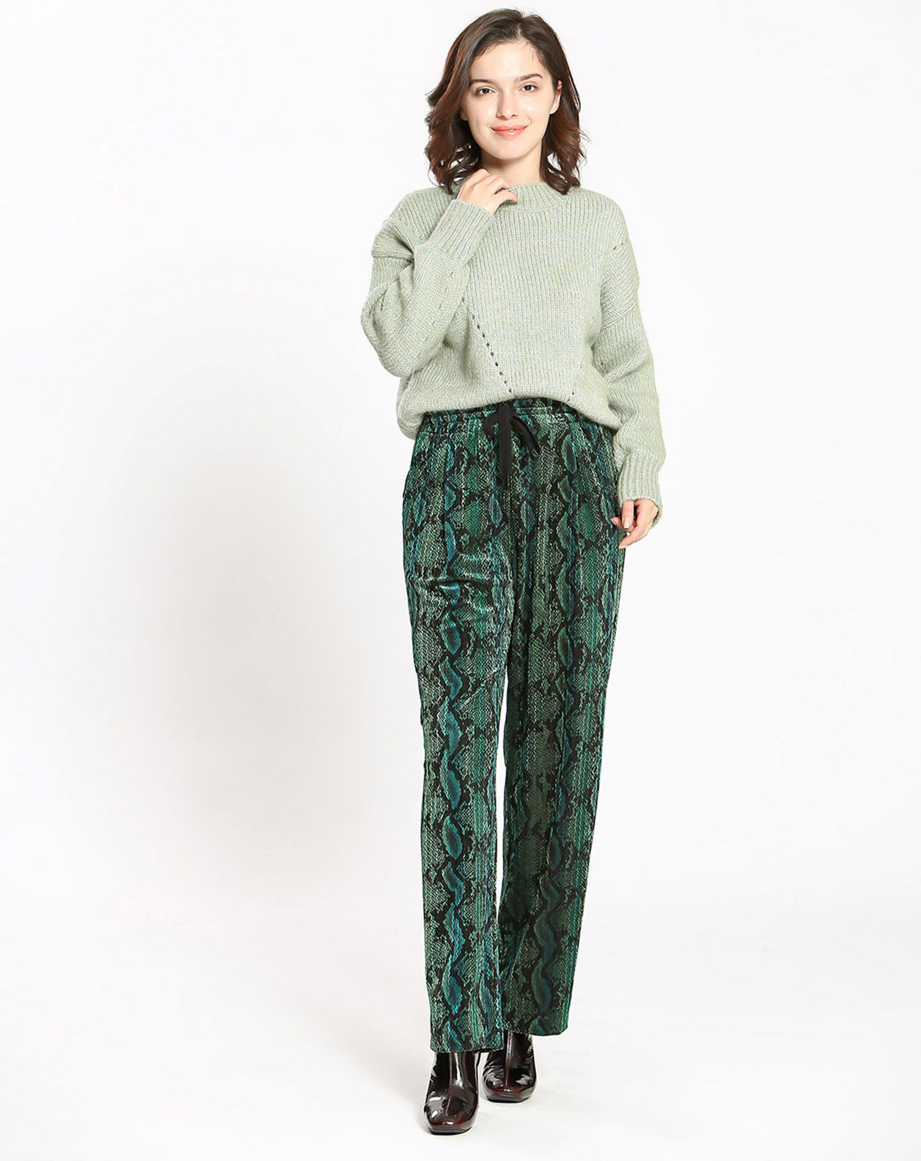 See u Soon Pantalon Apolline vert