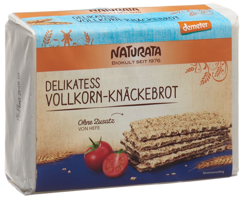 NATURATA Knäckebrot<br>250 g, Vollkorn Delikatess