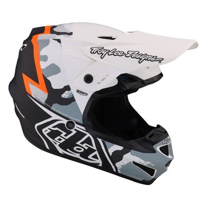 Casque cross TroyLee design GP VOLT YOUTH - Blanc / Noir