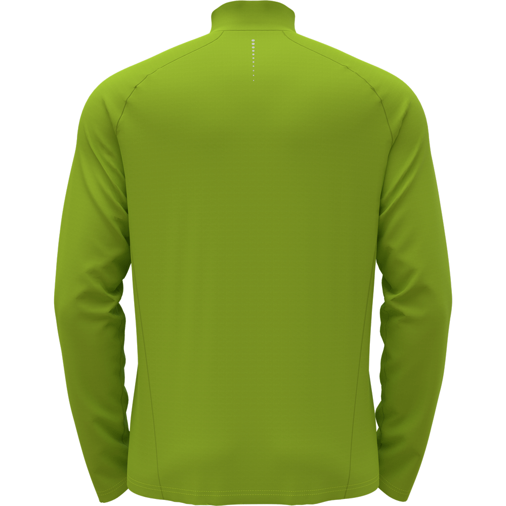 Odlo Essential Ceramiwarm 1/2 Zip Midlayer Herren lime green