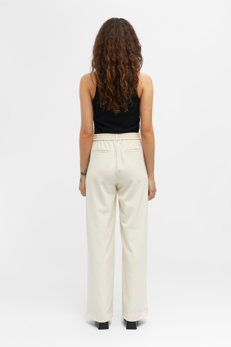 Object ecru dames broek