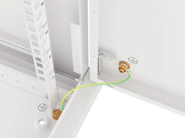 Lanberg WF01-6606-00S - Rack kabinet - vægmonterbar - grå, RAL 7035 - 6U - 19
