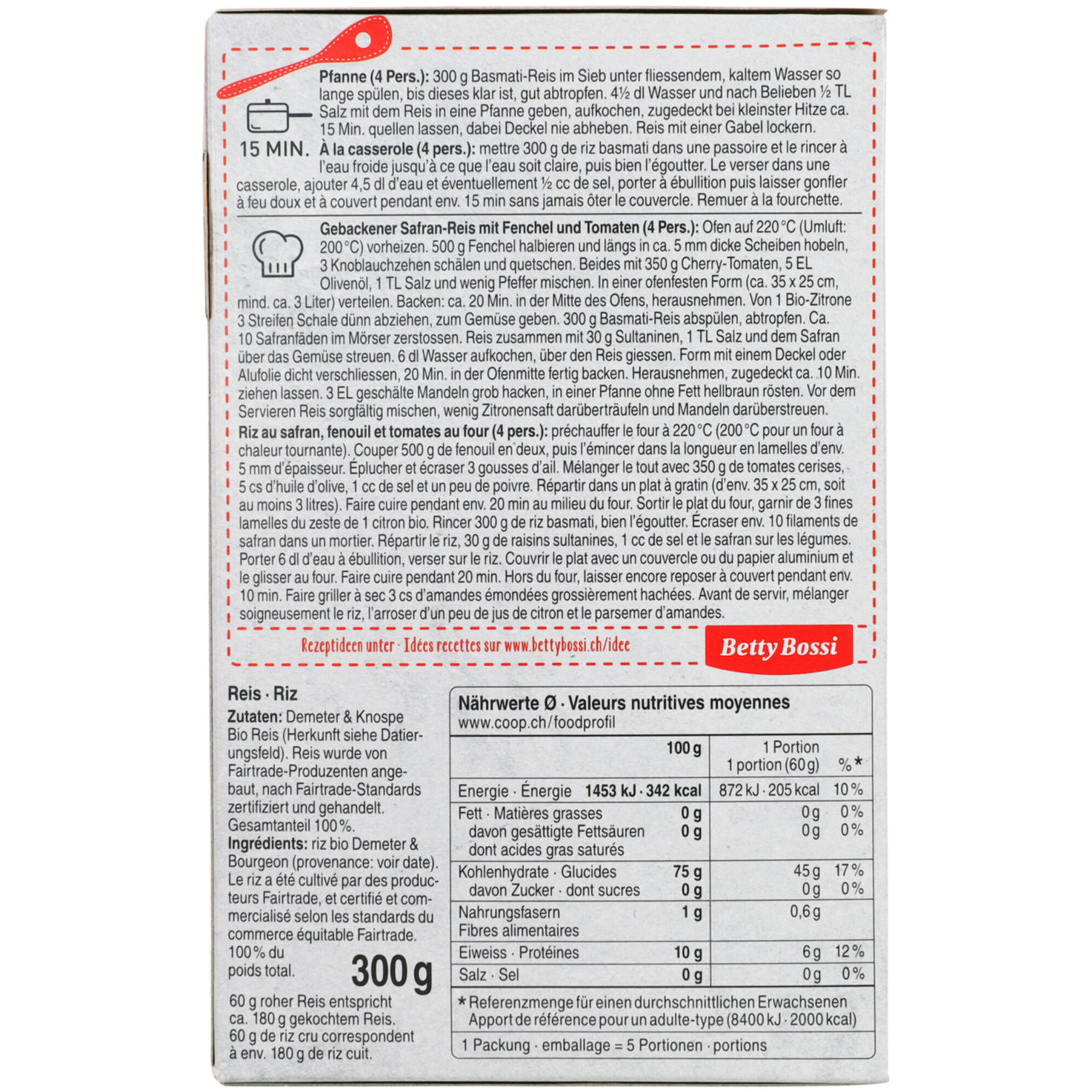Naturaplan Bio Demeter Basmatireis