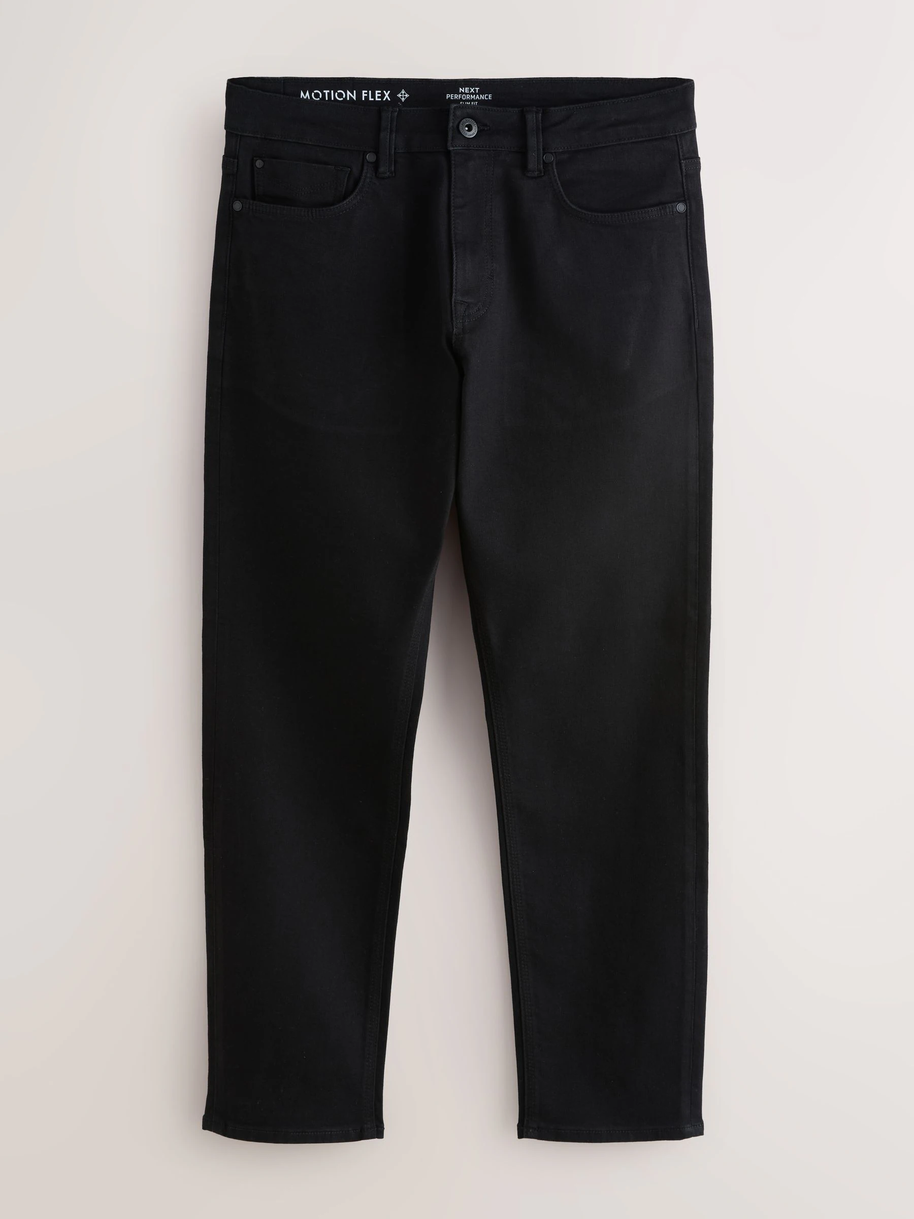 Zwart - Slim Fit - Motionflex jeans