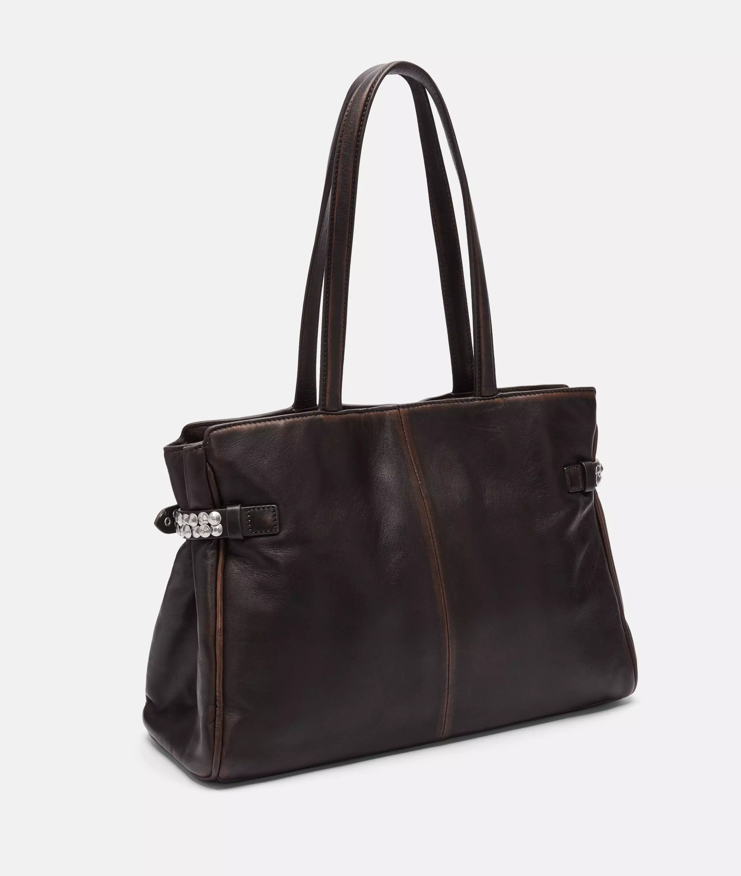 Nori Satchel L Large leather bag