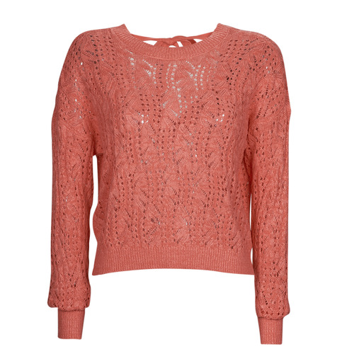 Vero Moda - VMVERENA LS OPEN BOW BACK PULLOVER BOO - Corail