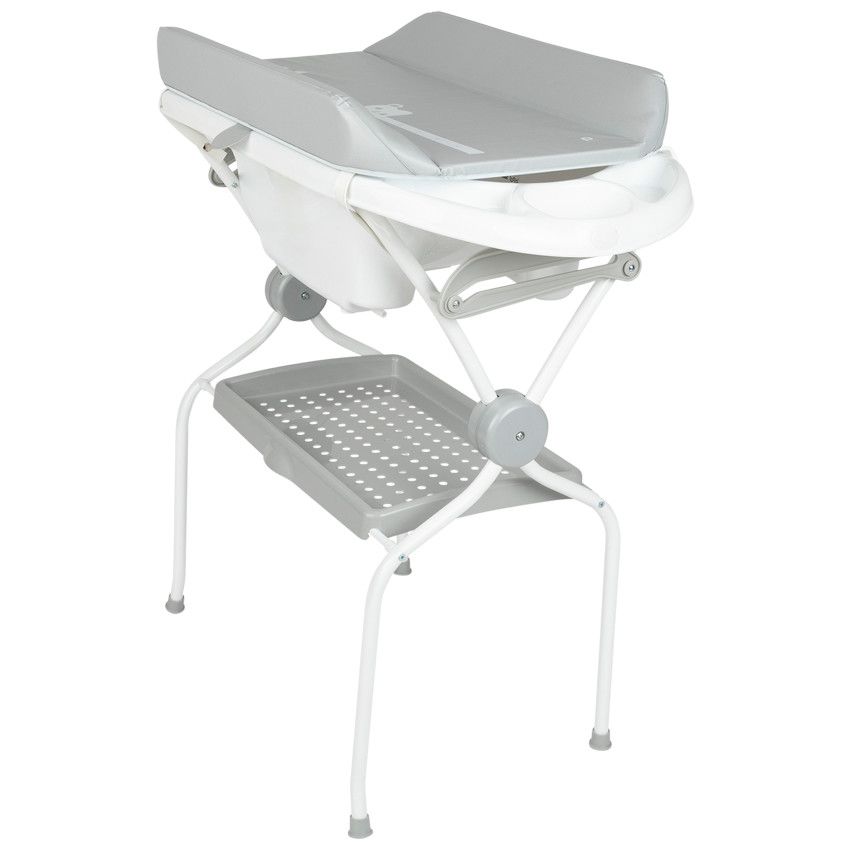 Table à langer 2 en 1 avec baignoire évolutive Splash Up - Ecru