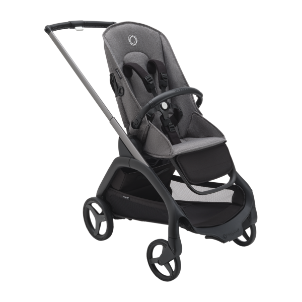 Bugaboo Dragonfly Kinderwagen - Black / Desert Taupe