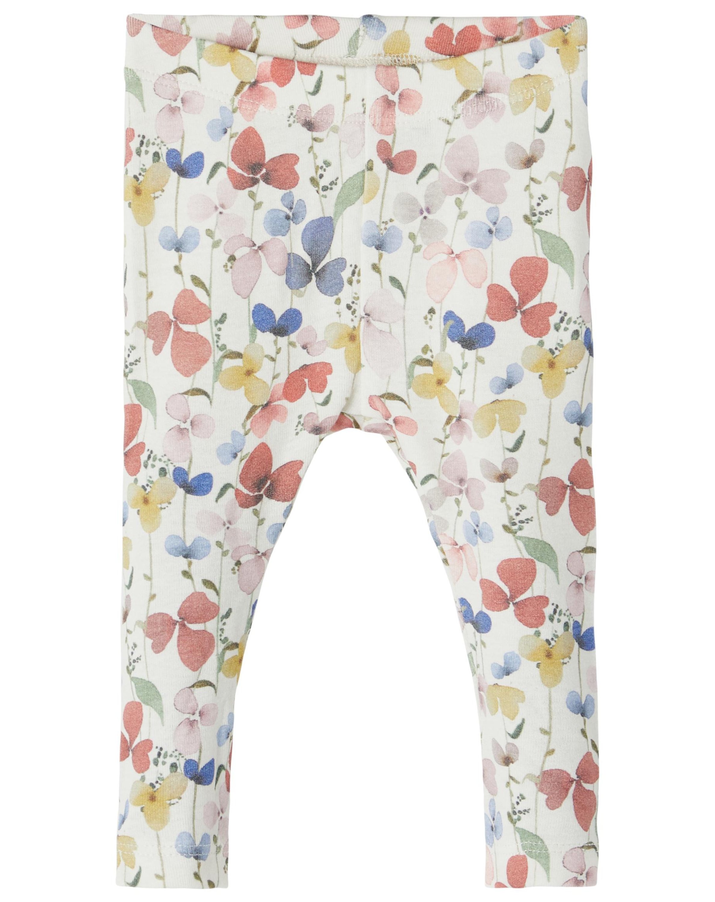 Leggings NBFDIANE in white alyssum