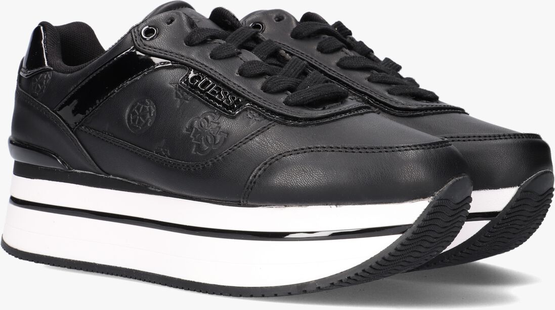 GUESS zwarte guess lage sneakers hansin