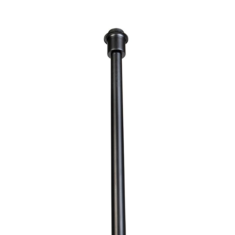 Moderne vloerlamp zwart zonder kap 149 cm - Simplo