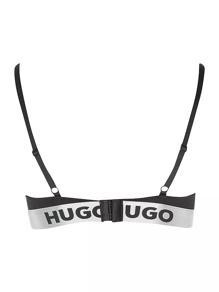 HUGO BH gefüttert ohne Bügel black  schwarz