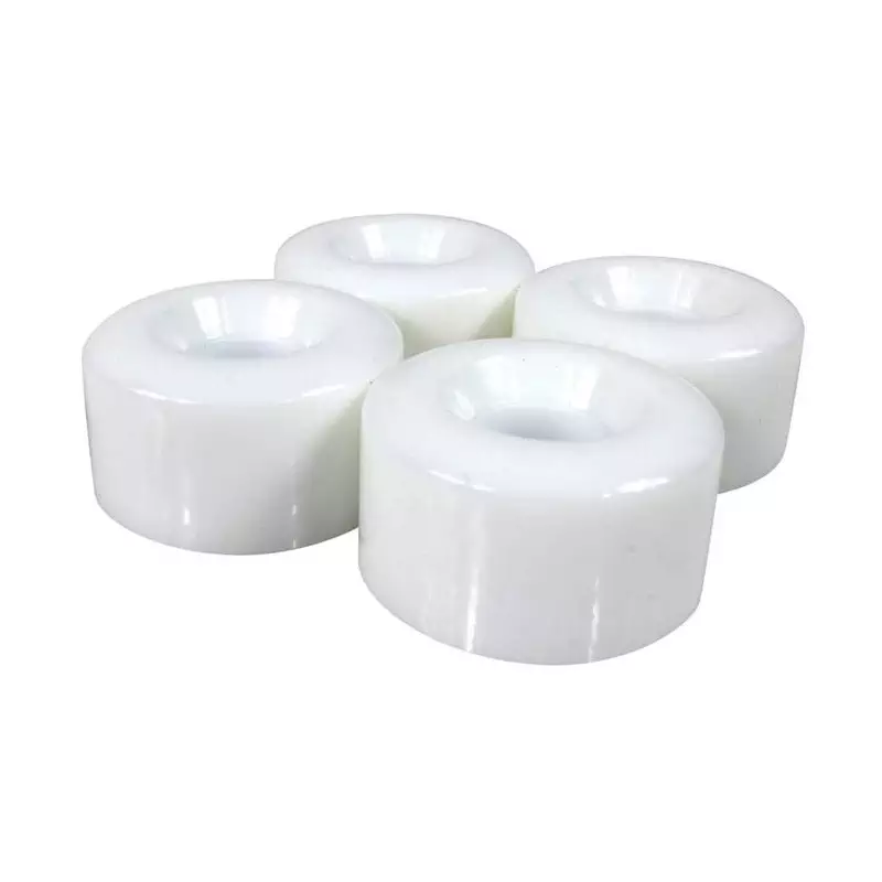 Roue de roller quad NANO kit de 4 pu 80a 58x32mm Blanc