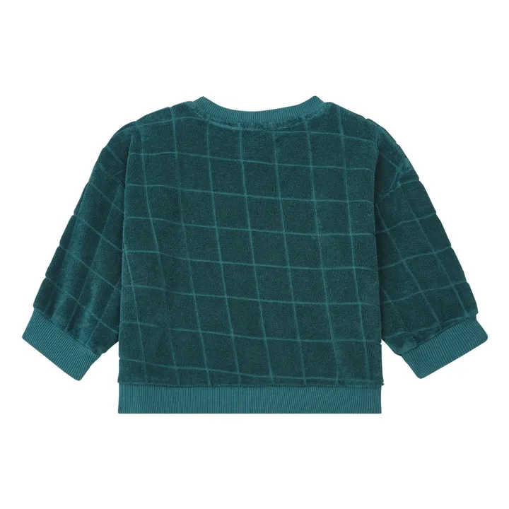GOLD, Olalala Sweat Eponge Coton Bio Sil | Vert sapin