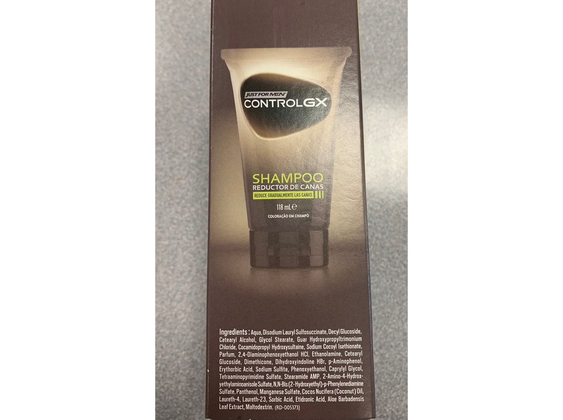 CHAMPÔ JUST FOR MEN CONTROLGX GRISALHOS 118 ML