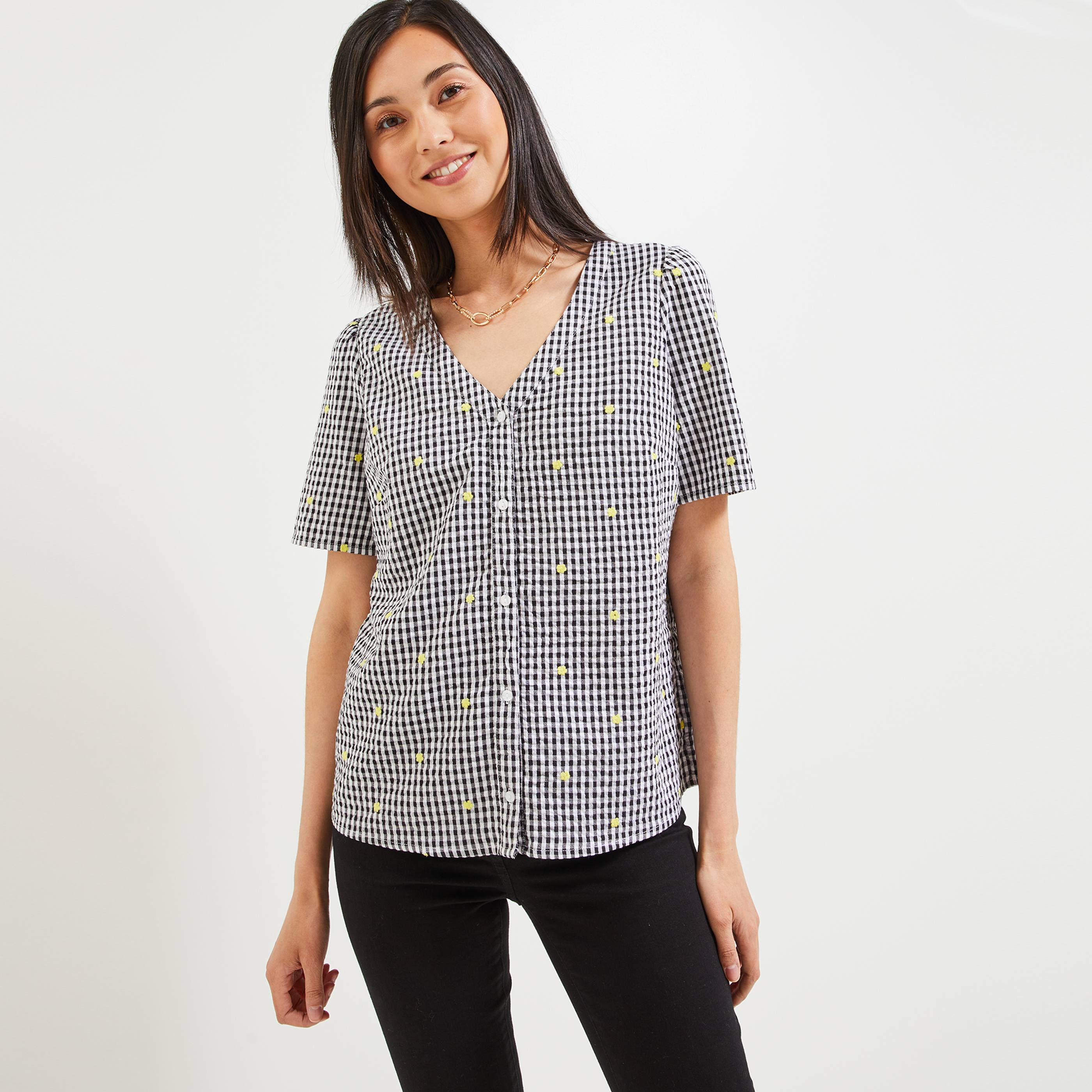 Chemise brodée femme - IMPRIME