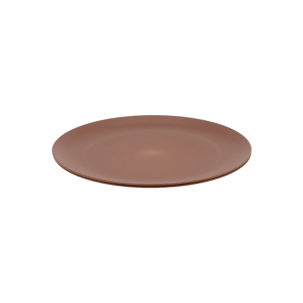 Travellife Nova Cacao 20 cm ontbijtbord - Set van 4