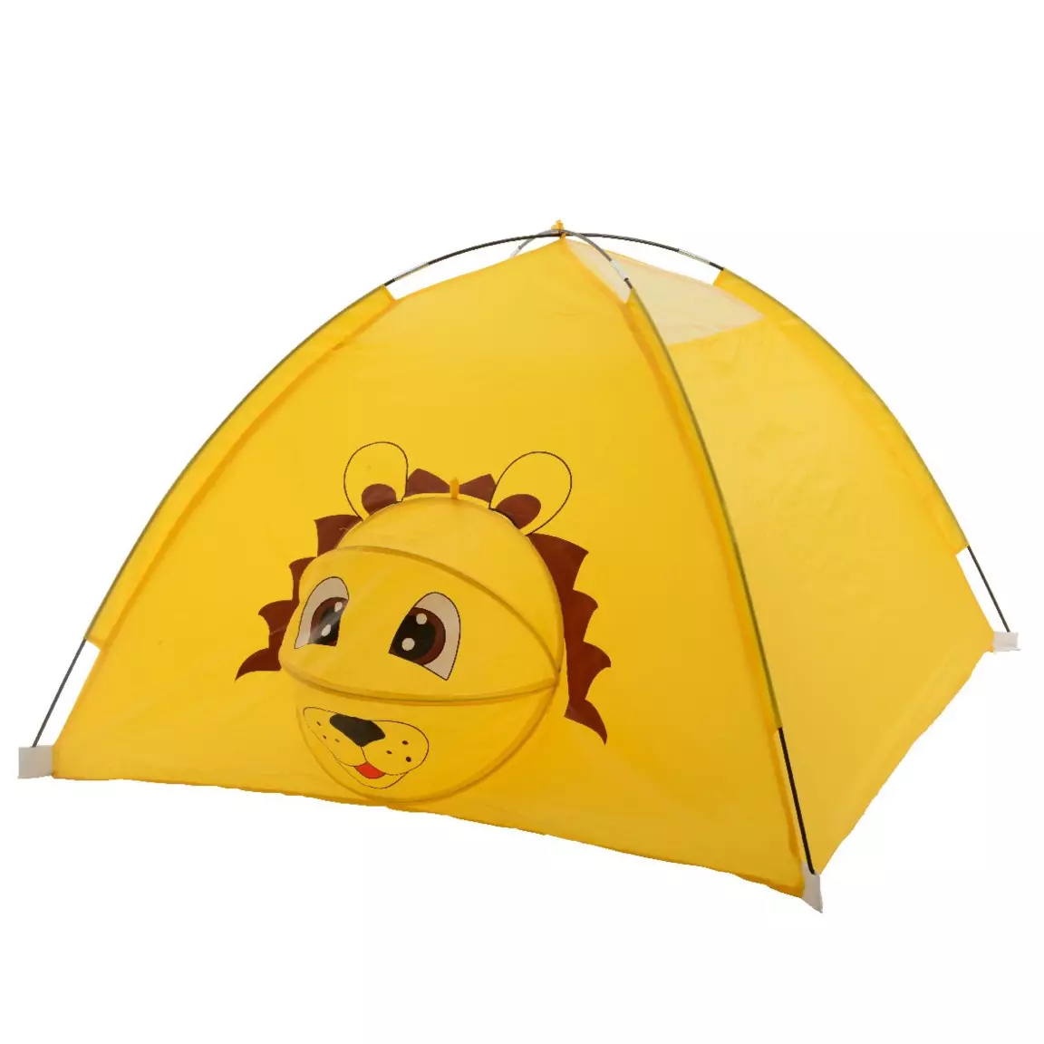 Tente de jardin enfant Lion Jaune