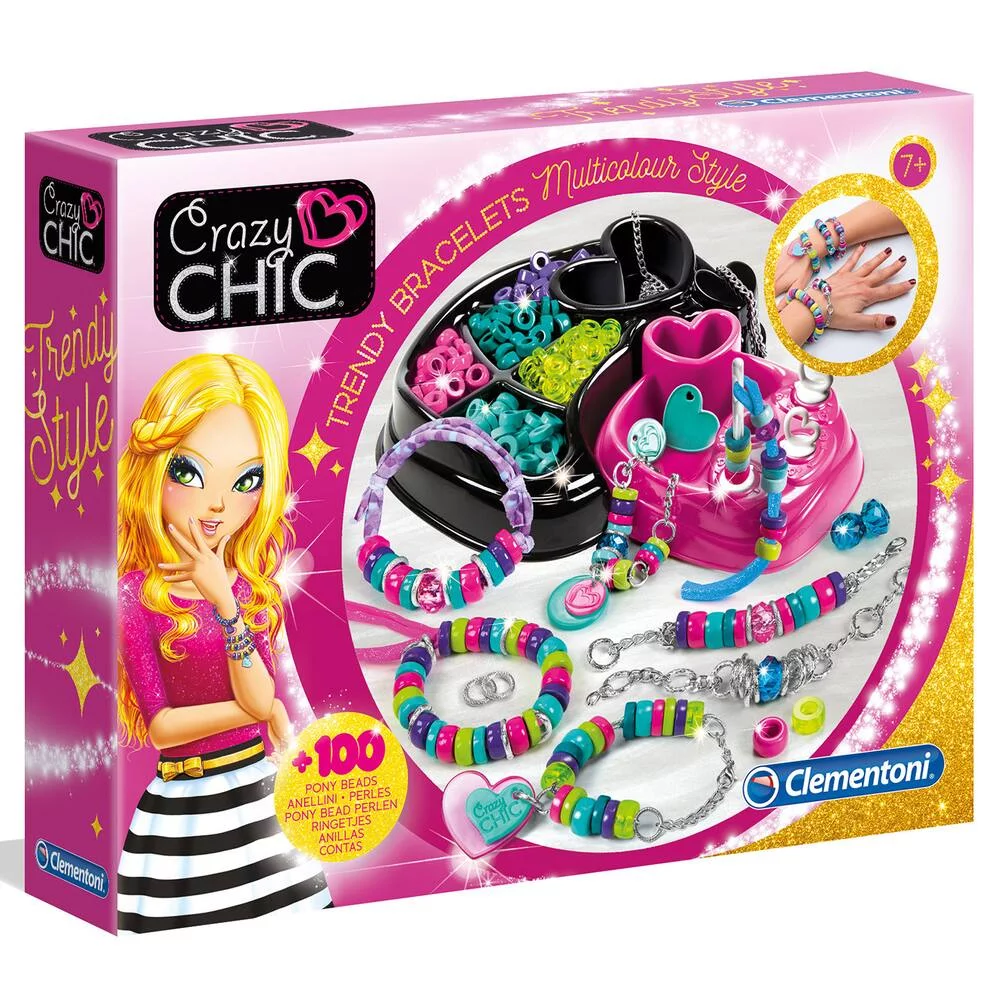 CRAZY CHIC - BRACELETS MULTICOLORES