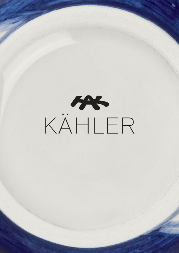 Kähler Tulle Vase H13 cm blå Blå