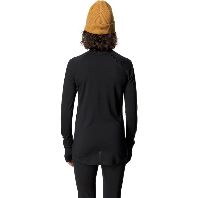 Houdini W'S Desoli Light Half Zip True Black