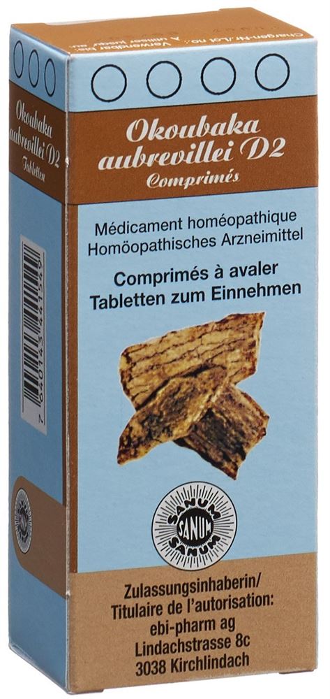 OKOUBAKA AUBREVILLEI Tabl 2 D 80 Stk<br>80 Stück, Tablette