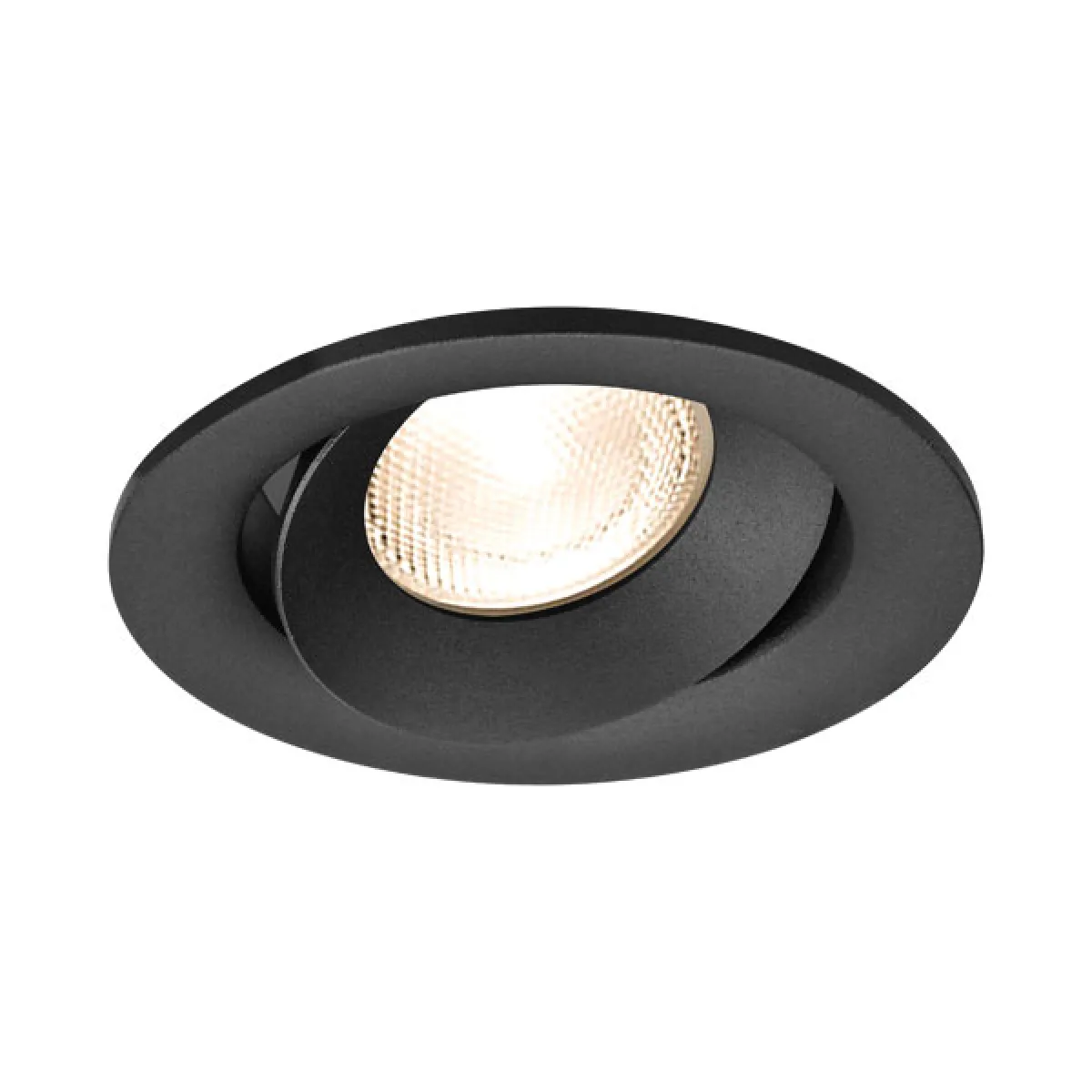 Braytron Fixation Spot Tetra-E2 - Rond Noir, 95mm