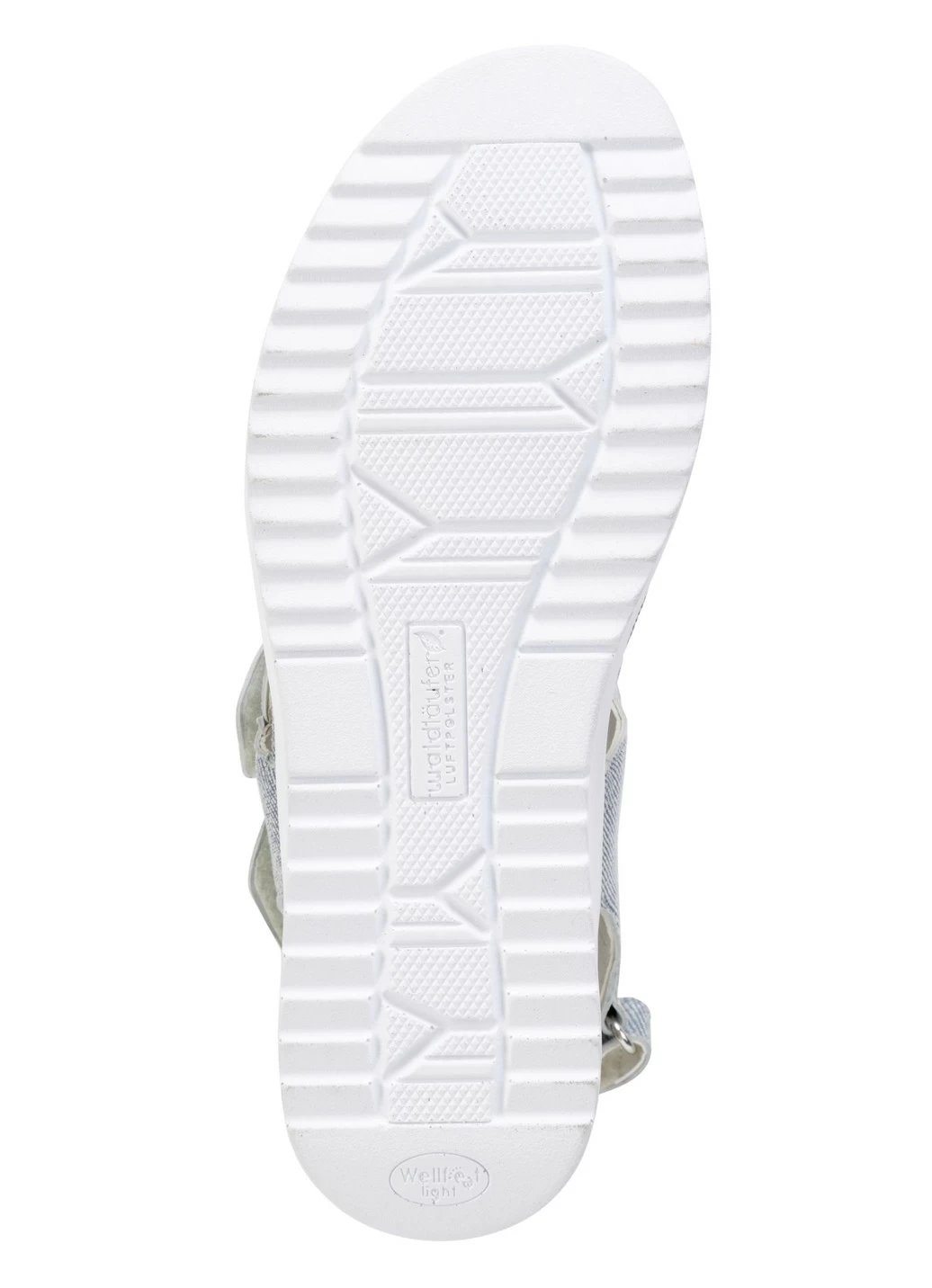 Waldläufer Sandalette mit effektvoller Prägung