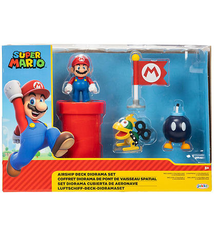 Super Mario Figuren - Airship Deck-Diorama-Set