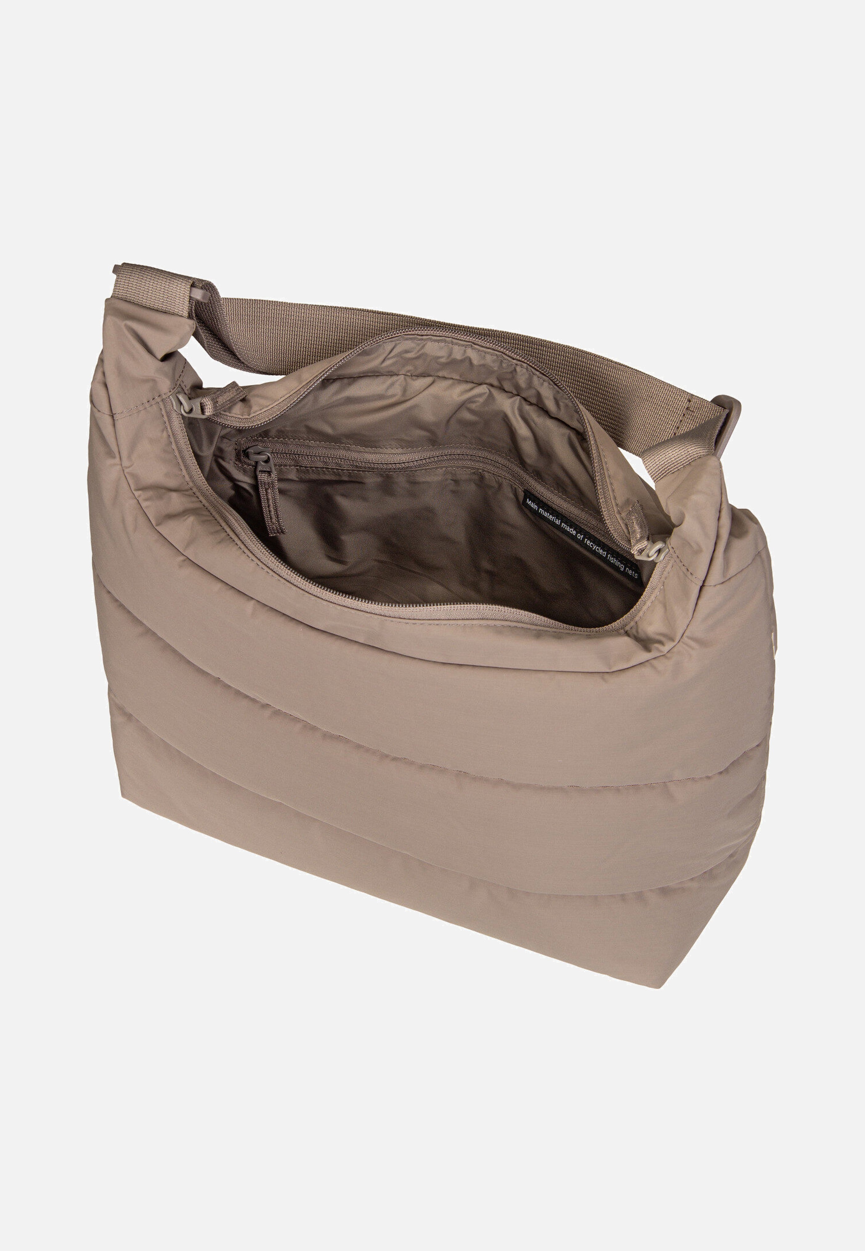 Puffer Square Bag Large Monochrome Oyster - Hobo Bag