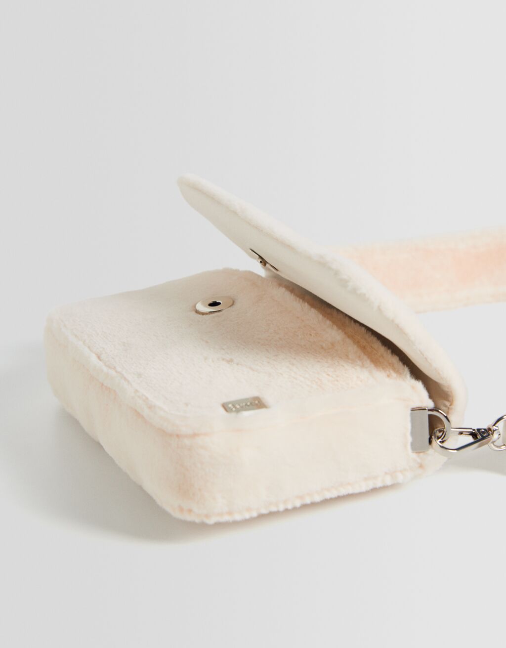Bolsa de ombro de pele