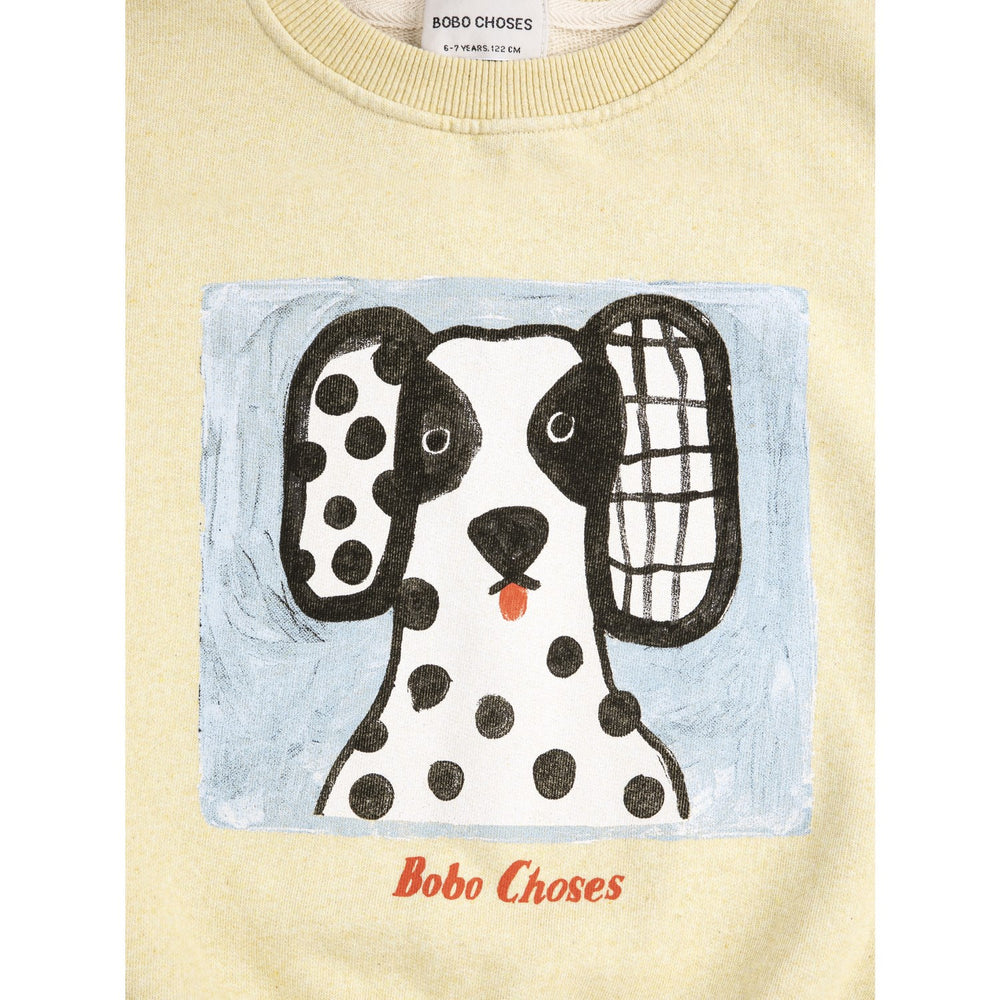 Køb Bobo Choses Yellow Van Dog Sweatshirt