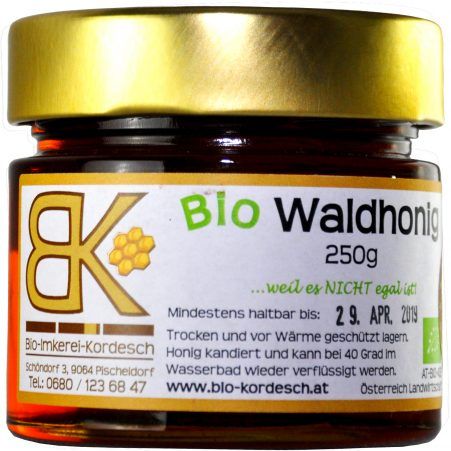 Bio Waldhonig von Bio-Imkerei Kordesch