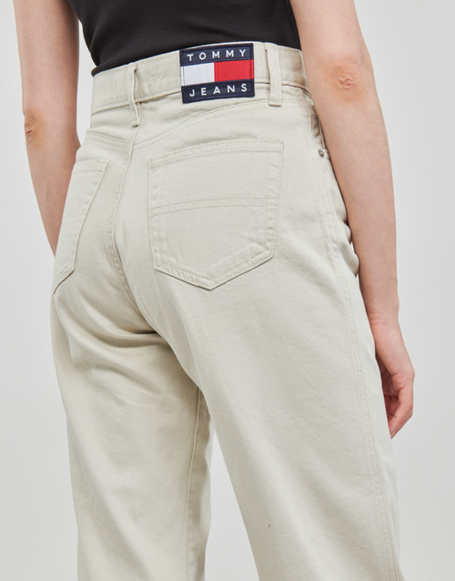 Tommy Jeans - TJW BETSY MID RISE LOOSE - Beige