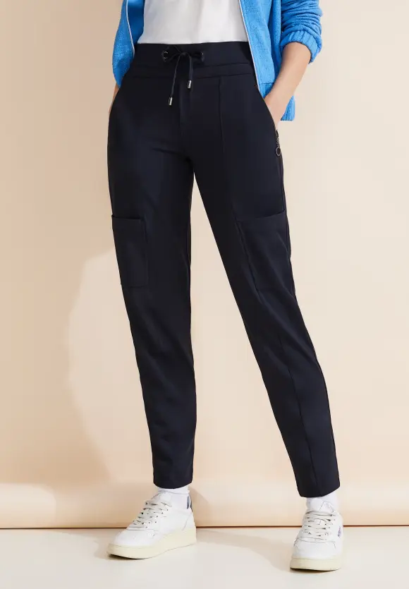 Loose Fit Hose - deep blue