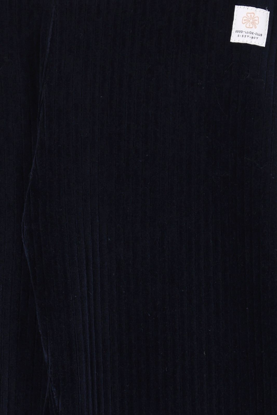 Donkerblauwe flared legging