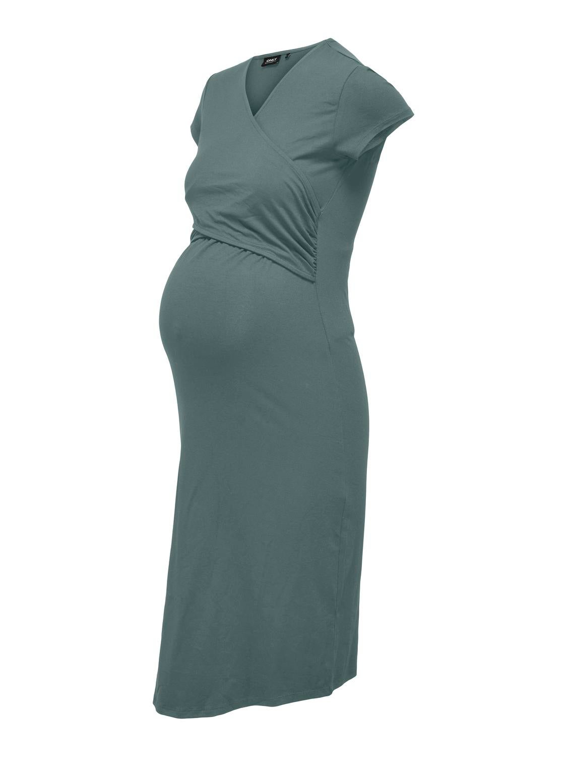 OLMLISA Midikleid Balsam Green