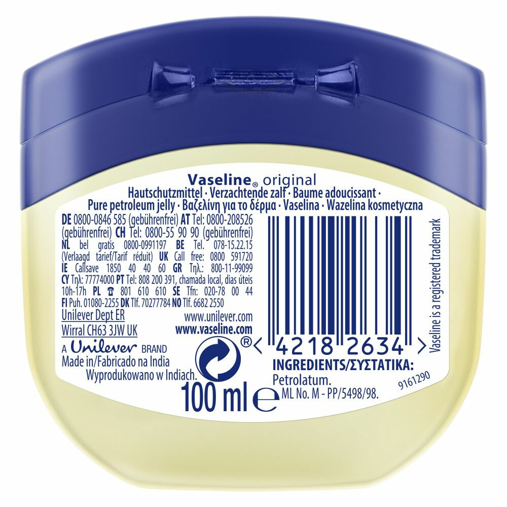 12x Vaseline Original Petroleum Jelly100 ml