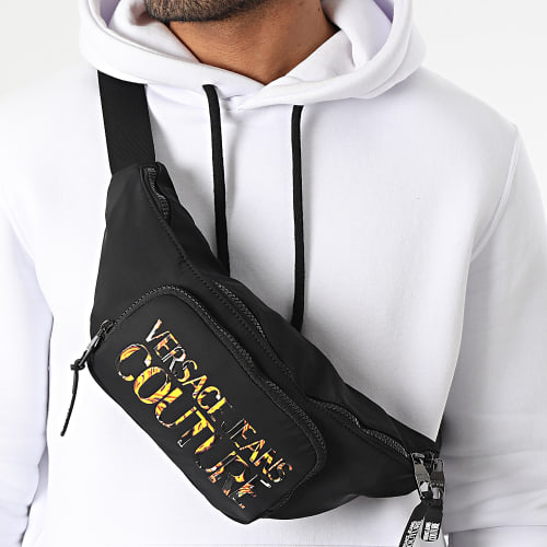 Sac Banane Range Iconic Logo Noir Renaissance