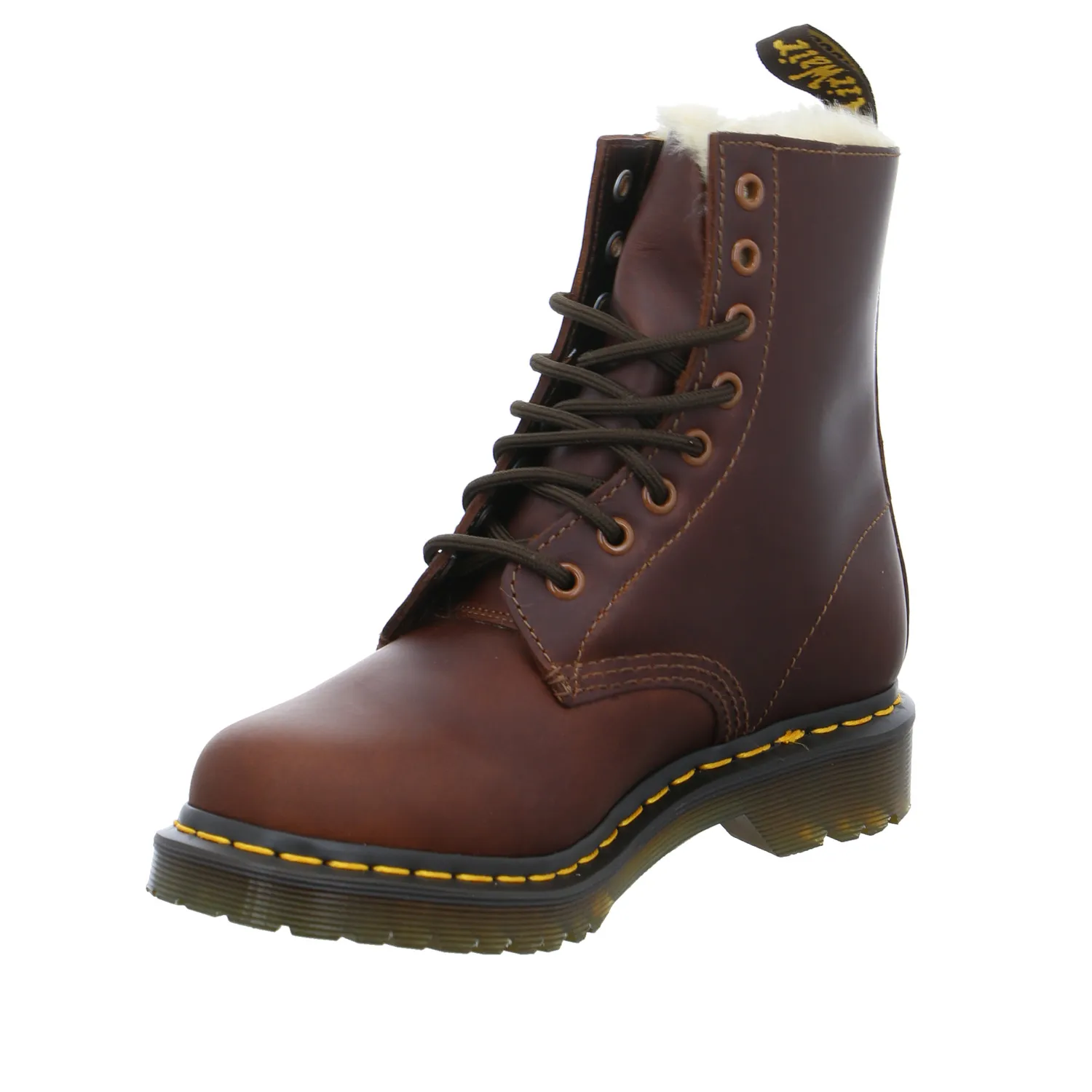 DR. MARTENS Boot Cognac Leder