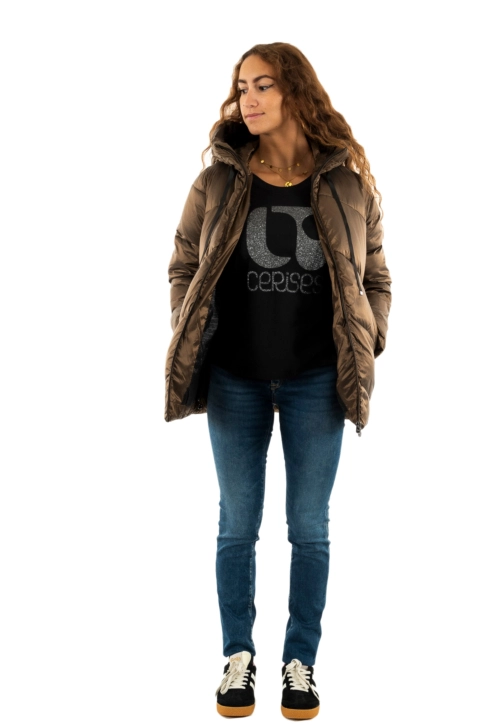 Blousons et vestes Le Temps Des Cerises kilia 0038 tan