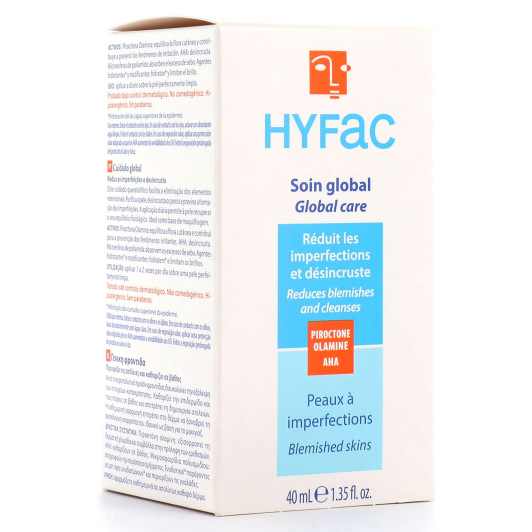 Soin global kératolytique Hyfac - Peaux à imperfections