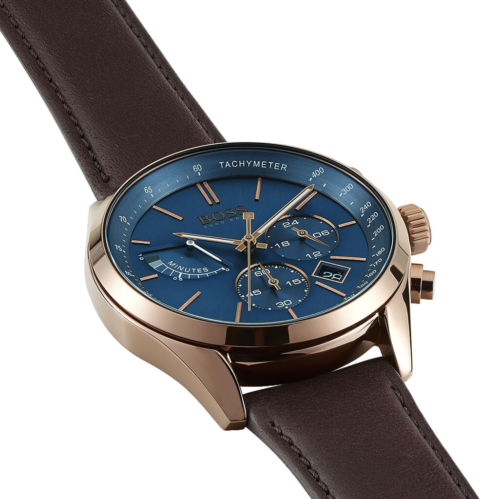Montre Boss Grand Prix Bleu