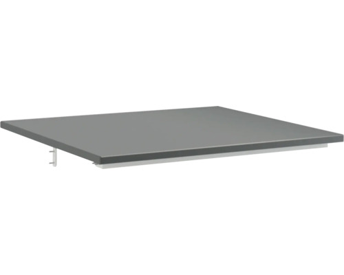 Jungborn SEDICI wastafelblad 61 x 50 cm mat zwart zonder uitsparing